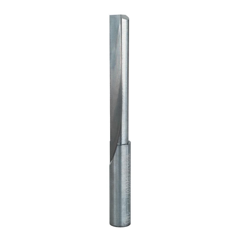 Freud 1/4 In. (Dia.) Single Flute Straight Bit with 1/4 In. Shank, large image number 1