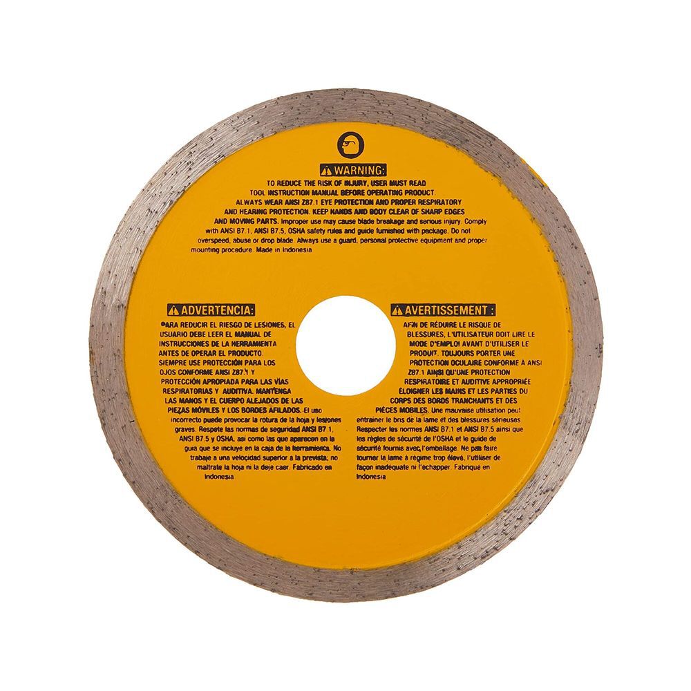 DEWALT 4-1/2in Wet/Dry Porcelain Tile Blade, large image number 3