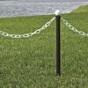 Mr Chain 2 in. (#8 51mm) x 100 ft. White Plastic Barrier Chain, small image number 2