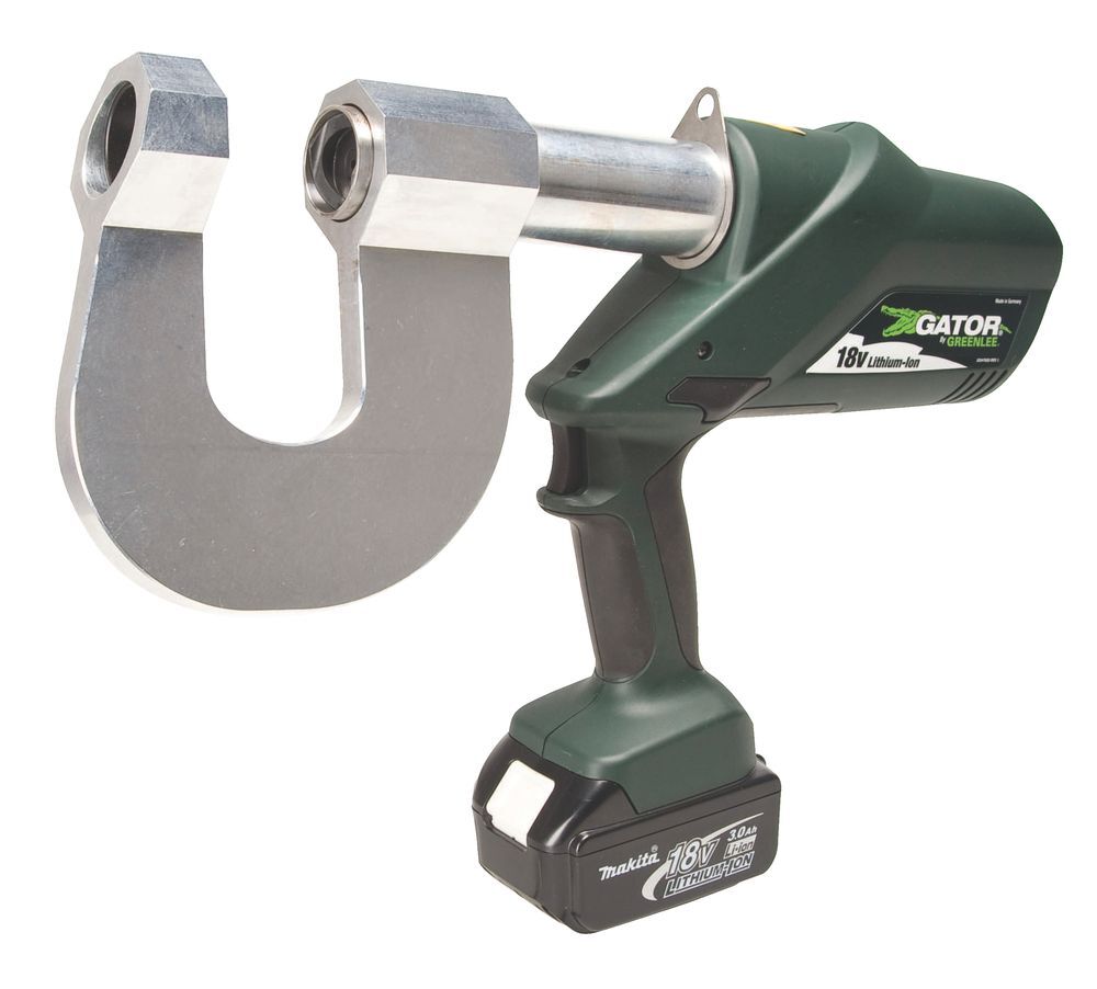 Greenlee Battery-Hydraulic Stud Punch Kit - 120V Charger, large image number 1