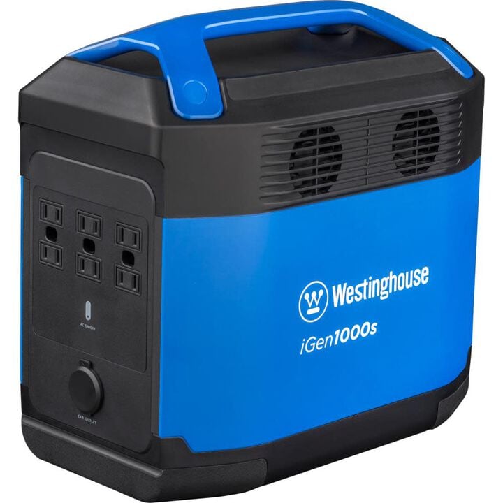 Westinghouse Outdoor Power 3,000 Watt Lithium-Ion Battery Solar Portable Power Station, large image number 1