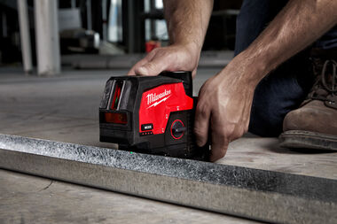Milwaukee M12 Green Beam Laser Cross Line and Plumb Points (Bare Tool), large image number 4