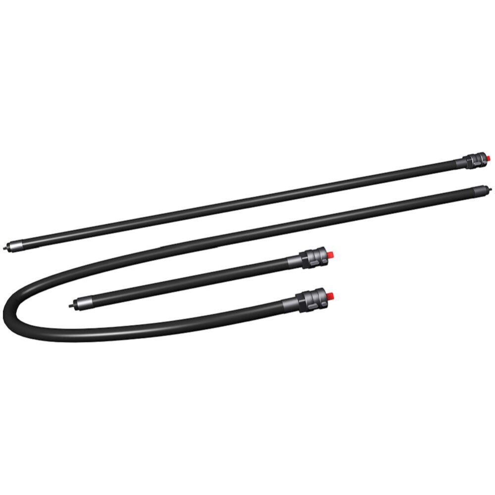 Oztec Industries Flexible Concrete Vibrator Shaft Assembly 7' with QD