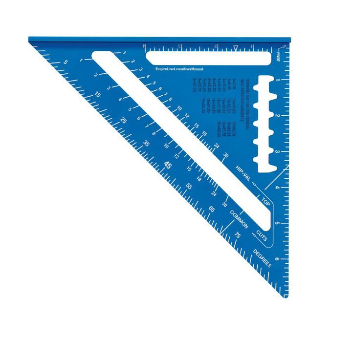 Empire Level 7 in. True Blue Laser Etched Rafter Square, large image number 12
