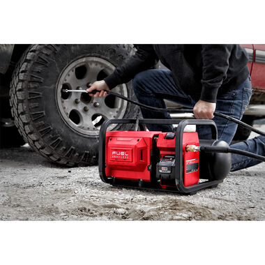 Milwaukee M18 FUEL 2 Gallon Compact Quiet Compressor (Bare Tool), large image number 4