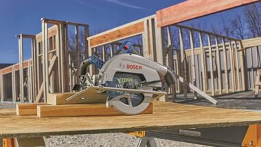 Bosch PROFACTOR 18V 7 1/4in Circular Saw Blade Left Kit with 1 CORE18V 8Ah Performance Battery, large image number 6