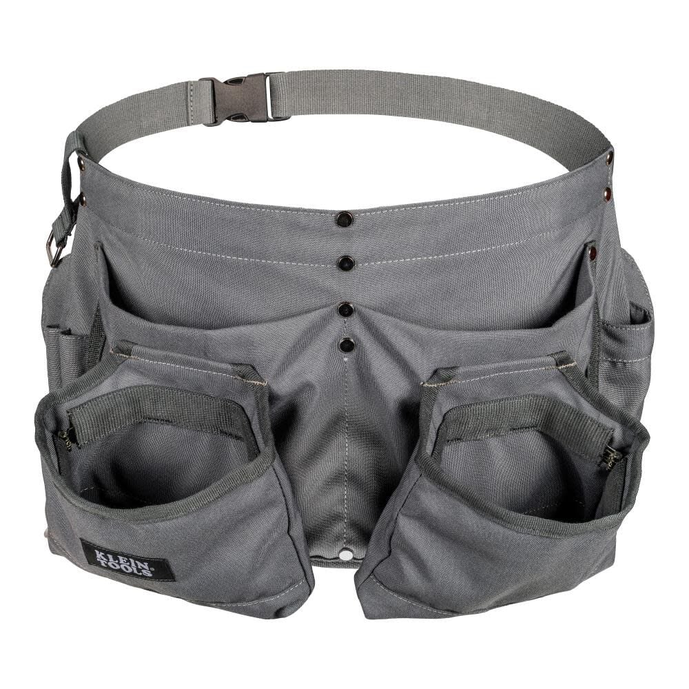 Klein Tools 8-Pocket Tool Apron, Gray, large image number 1