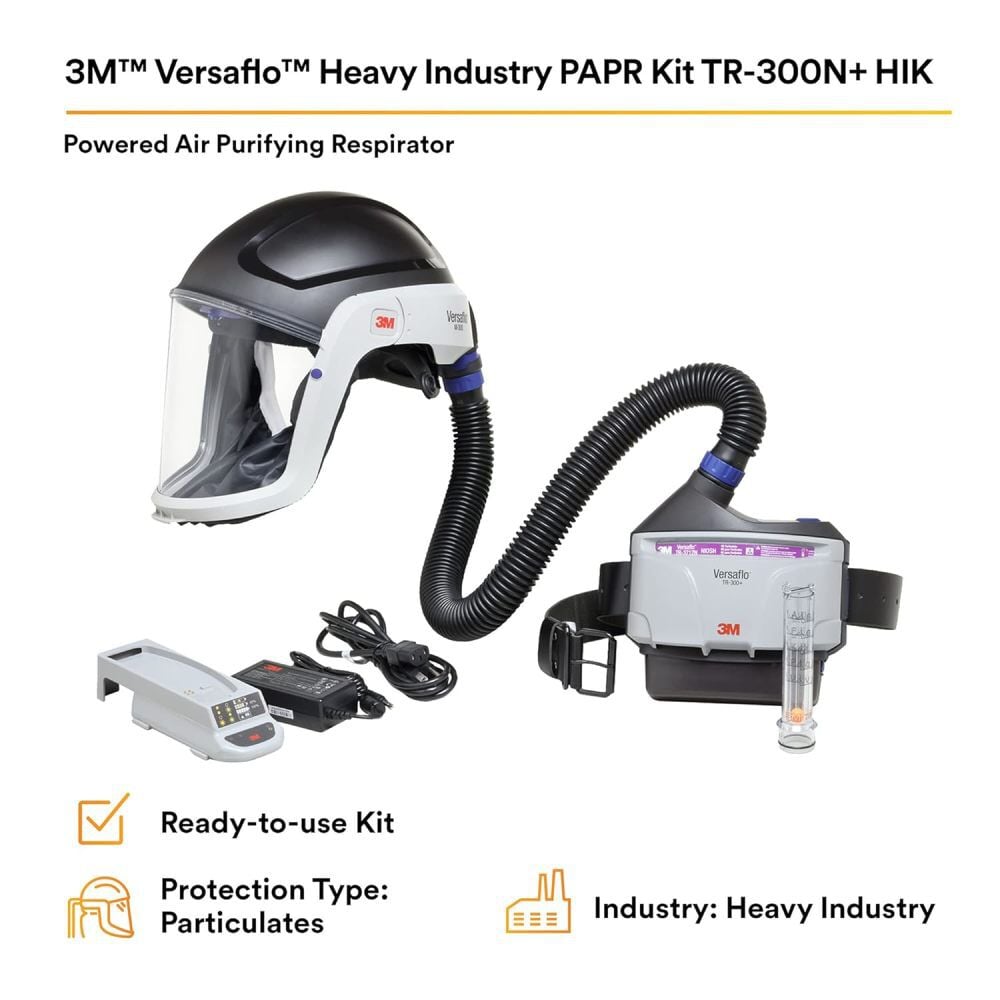 3M Versaflo Heavy Industry PAPR Kit TR-300N and HIK, large image number 2
