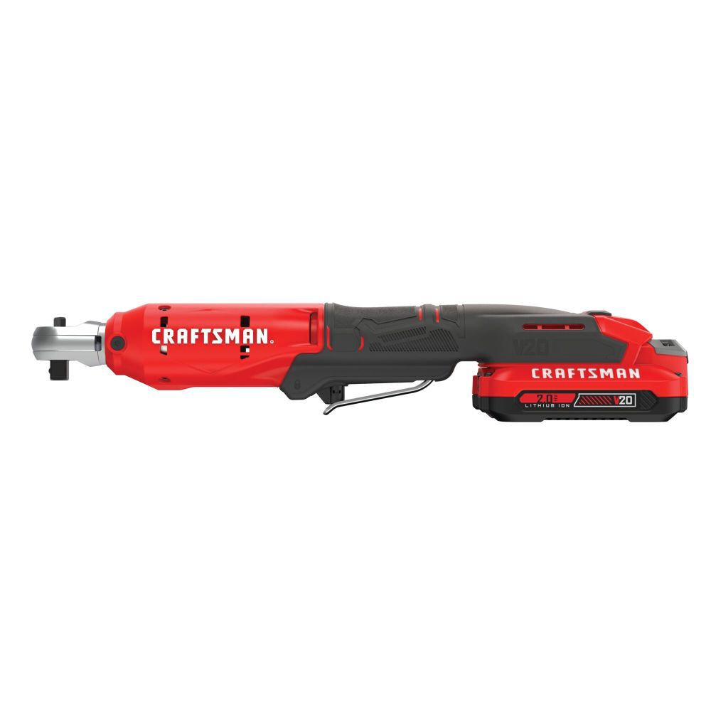 CRAFTSMAN V20* 3/8 Inch Cordless Drive Ratchet Kit, large image number 2
