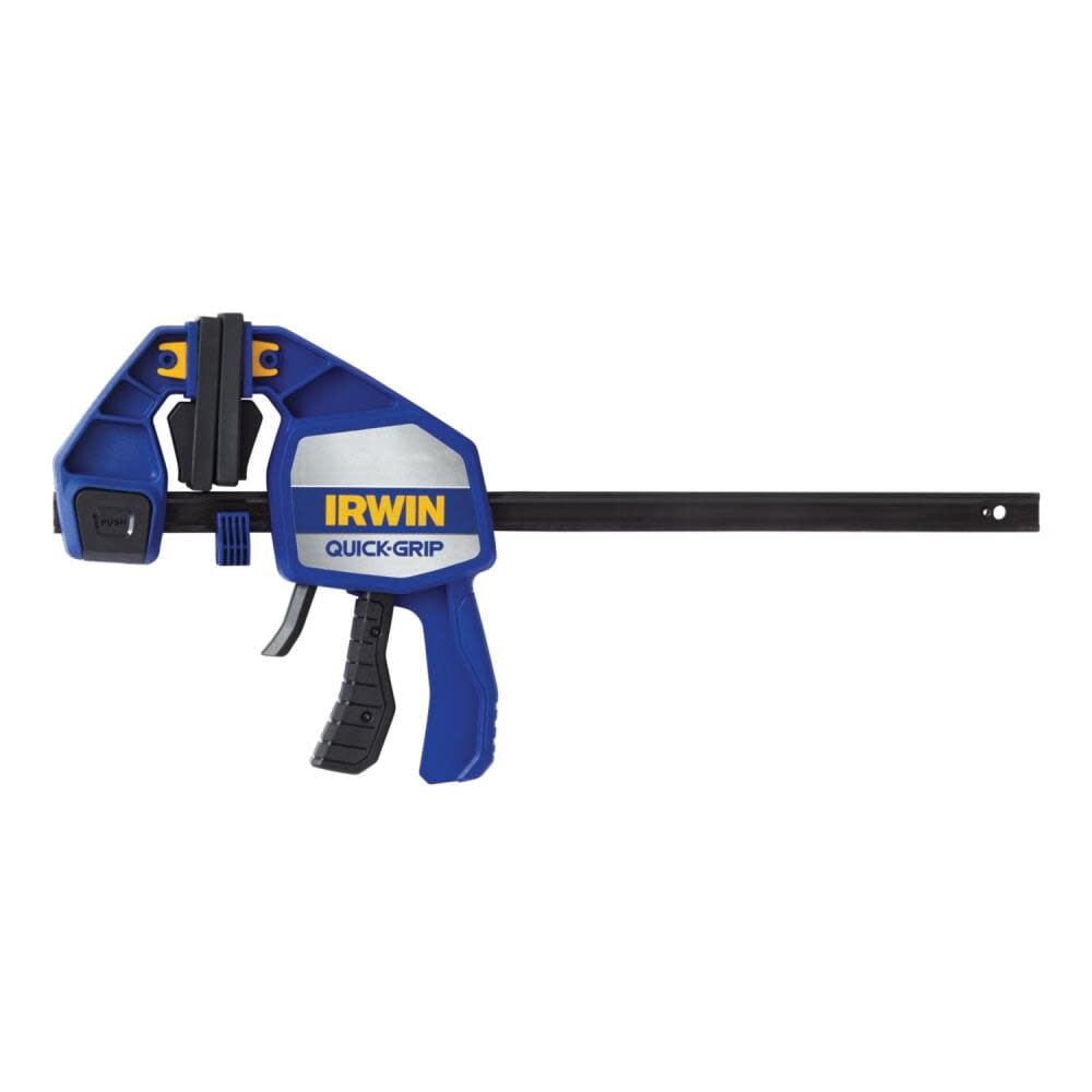 Irwin QUICK-GRIP One-Handed Bar Clamp Heavy-Duty 12in 1964712, large image number 1