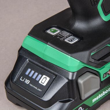 Metabo HPT 18V Cordless Triple Hammer Impact Driver 2Ah Batteries Kit, large image number 15