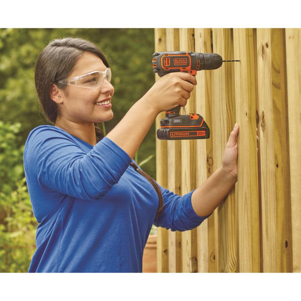 Black and decker best sale 20v drill kit