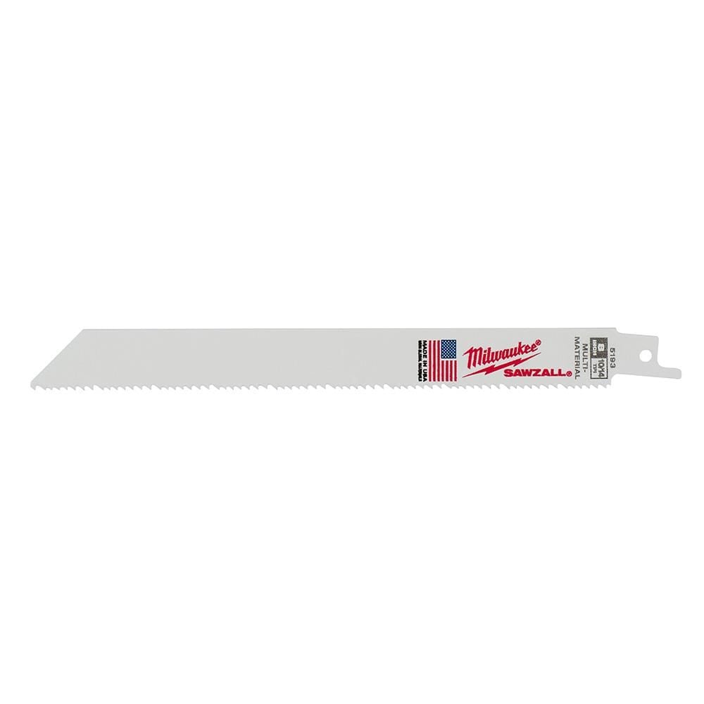 Milwaukee 8 in. 10/14 TPI SAWZALL Blades 5PK, large image number 1