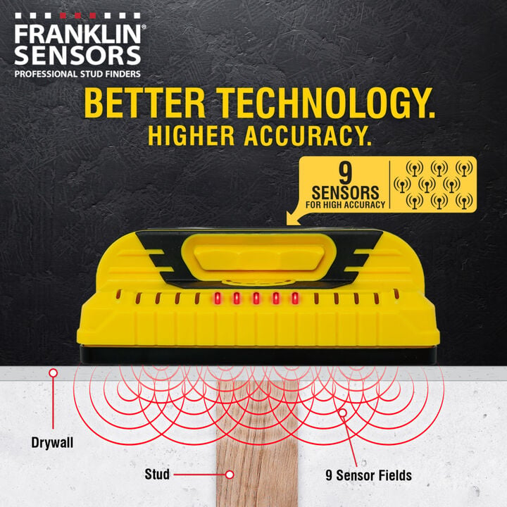 Franklin Sensors ProSensor M155-2 High-Accuracy Stud Finder, large image number 2