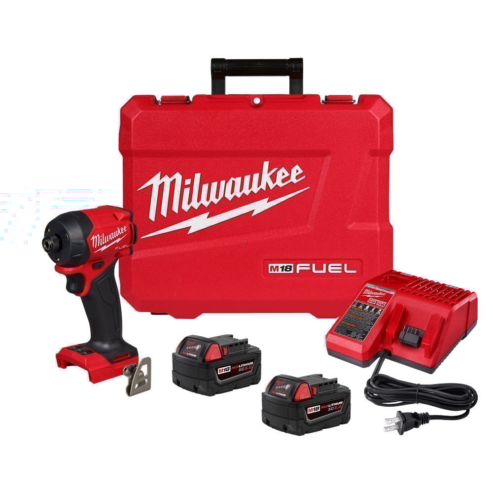 Milwaukee M18 FUEL SURGE 1/4 Inch Hex Hydraulic Driver Kit - 2761-22