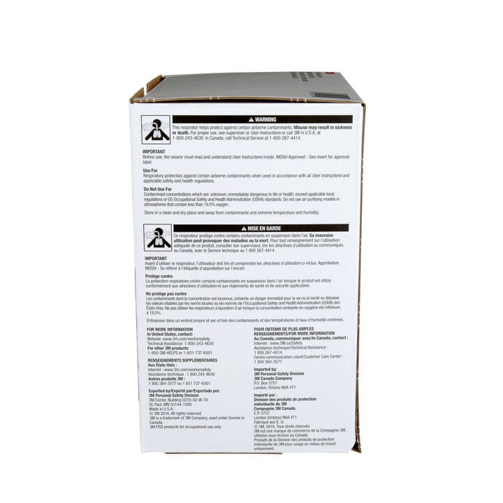 3M Full facepiece Reusable Respirator 6900 Large, large image number 1