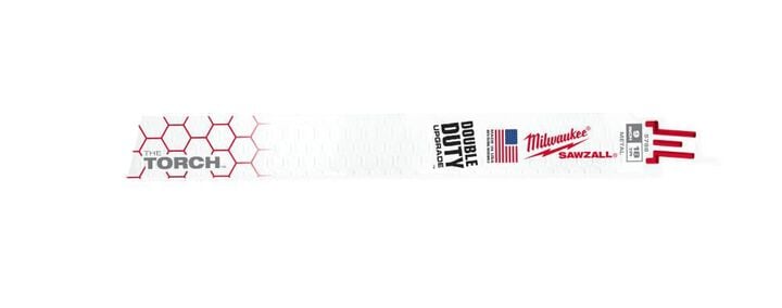 Milwaukee 9 in. 18 TPI THE TORCH SAWZALL Blade 5PK, large image number 13