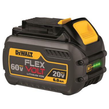 DEWALT 20V/60V MAX FLEXVOLT 6.0 Ah Battery 2 pack, large image number 6