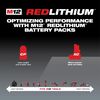 Milwaukee M12 REDLITHIUM XC 12V 3Ah Lithium Ion Power Tool Battery Pack with Fuel Indicator (2 Pack), small image number 3