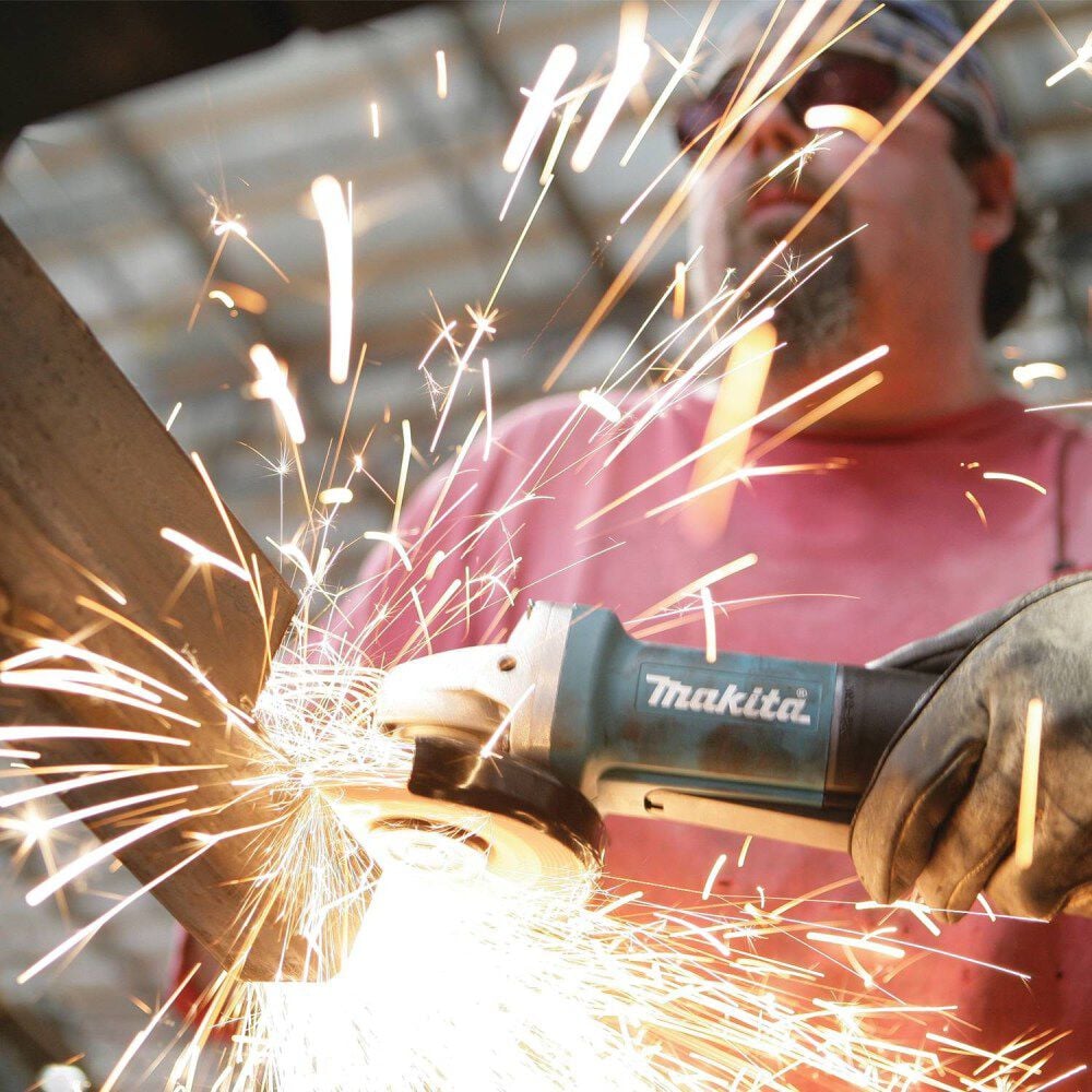Makita 4-1/2 In. Angle Grinder with Paddle Switch, large image number 5