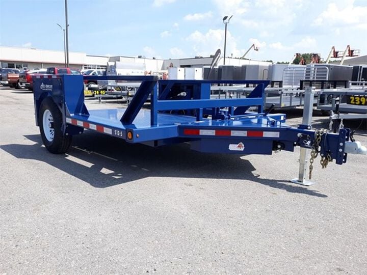 Air-Tow Trailers 12 Ft. Drop Deck Flatbed Trailer 75 Inch Deck Width - 5500# Capacity, large image number 11