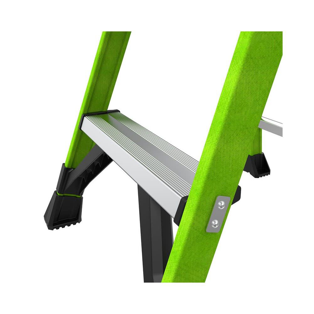 Little Giant Safety MightyLite 4 Ft ANSI Type IA 300 Lbs Fiberglass Stepladder, large image number 12