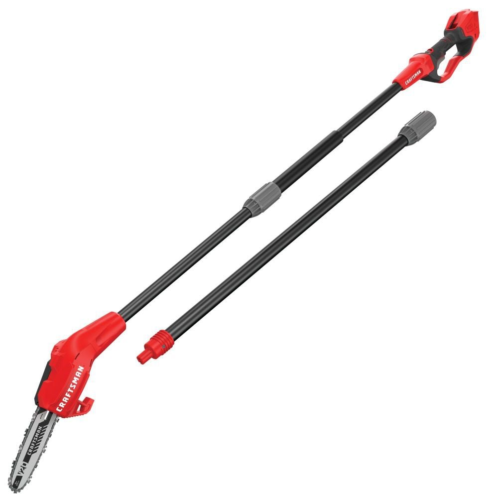 CRAFTSMAN V20 8 Inch Cordless Pole Chainsaw (Bare Tool) – CMCCSP20B