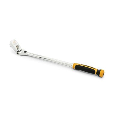 GEARWRENCH Ratchet 1/2in Drive 120XP Dual Material Handle Locking Flex Head 19in, large image number 6