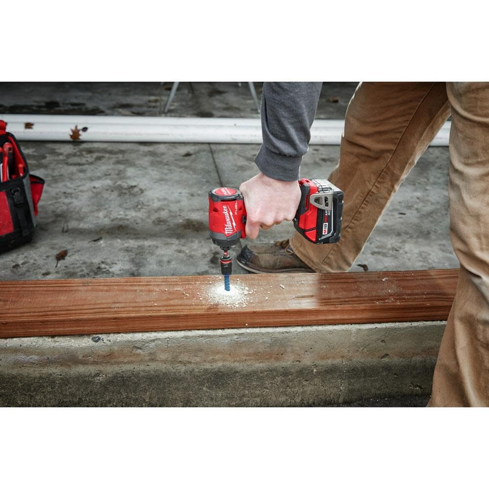 Milwaukee M18 FUEL 1/2 Inch Hammer Drill, 1/4 Inch Impact Driver & Jig Saw Combo Kit Bundle, large image number 7