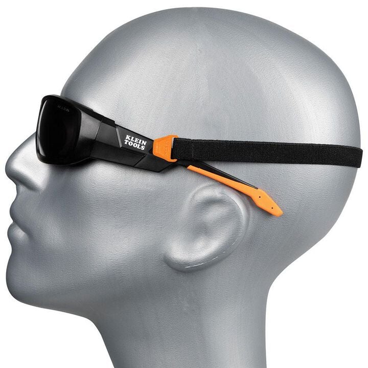 Klein Tools Pro Gasket Safety Glasses Gray, large image number 7