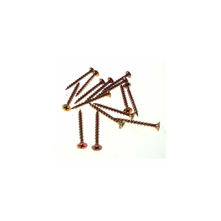 Grip Rite 1-5/8 Inch Length Zinc Cabinet & Woodworking Screw, large image number 2