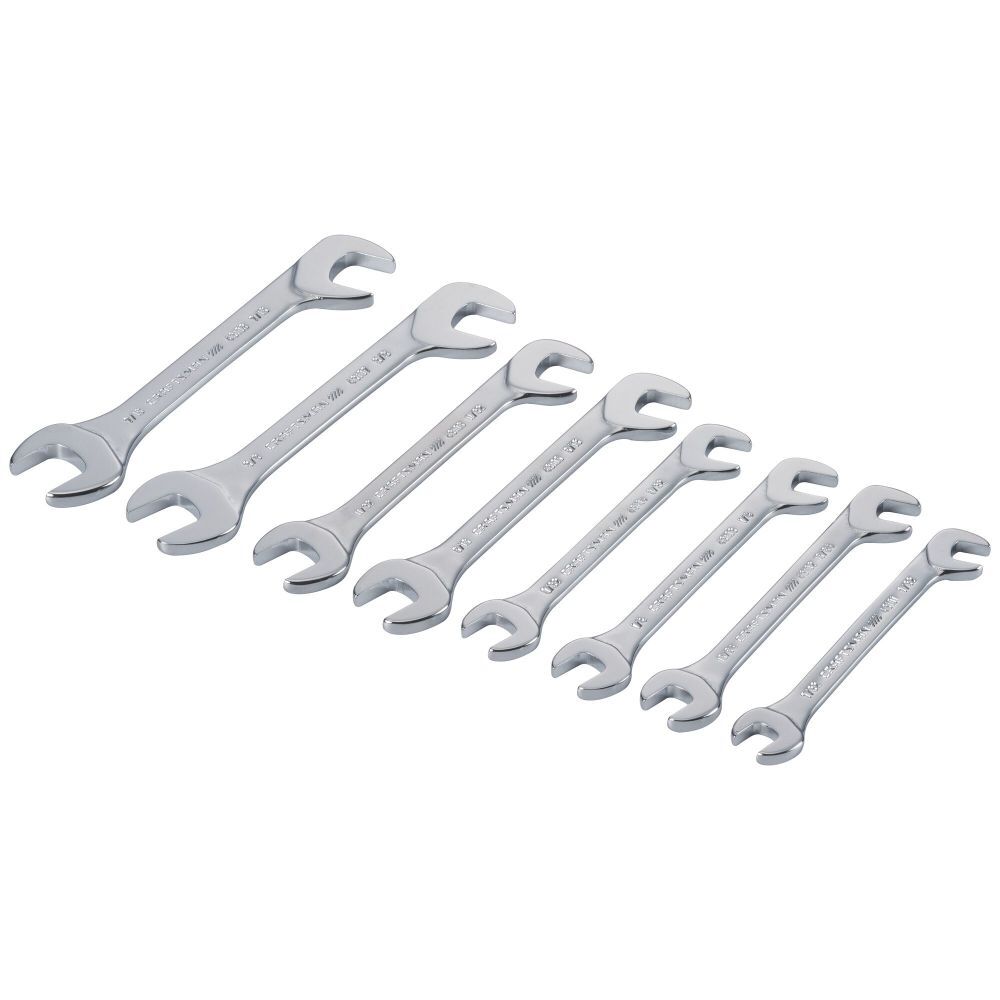 CRAFTSMAN Standard SAE Open End Ignition Wrench Set 8 Pieces, large image number 4