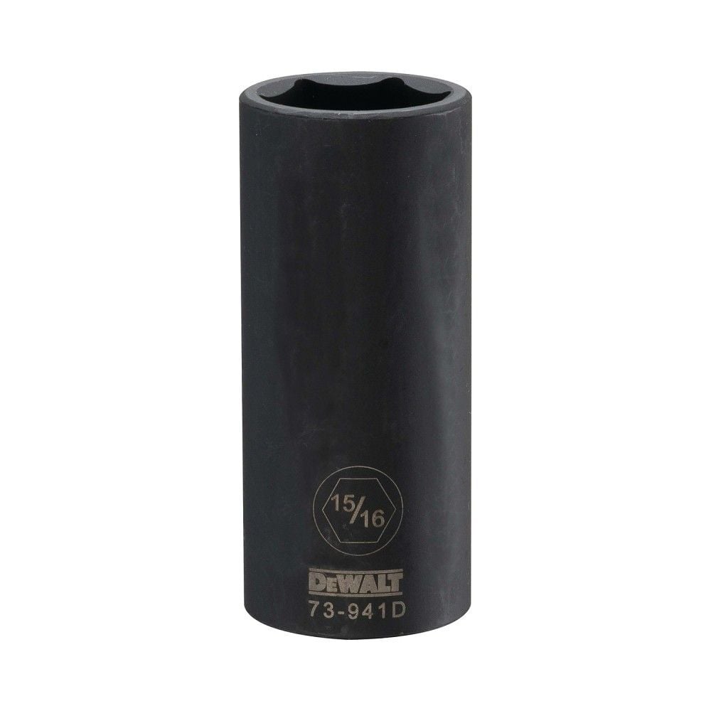 DEWALT CR-440 Steel 1/2 Inch Drive 6-Point Impact Socket, large image number 1