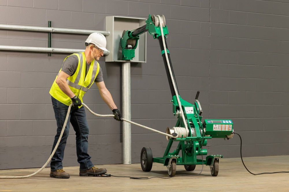 Greenlee GX10 10k Tugger Package with Mobile VersiBoom, large image number 2