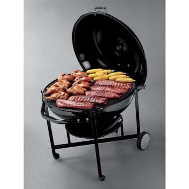 Weber Ranch Kettle Charcoal Grill, large image number 1