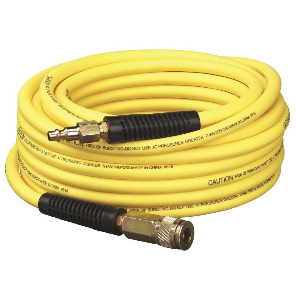 DEWALT 6 gal 165 PSI Pancake Compressor with 50ft Air Hose Bundle, large image number 3