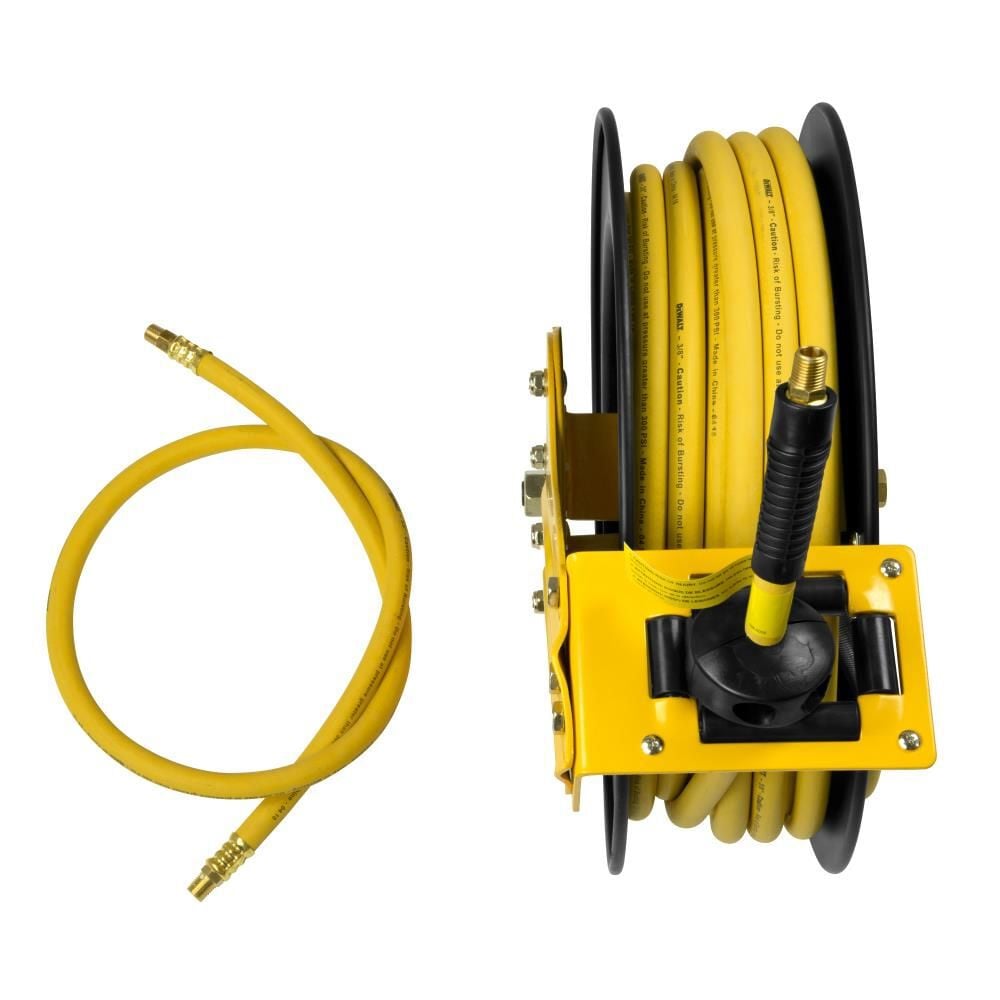 DEWALT 3/8 in. x 50 ft. Single Arm Auto Retracting Air Hose Reel, large image number 1