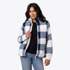Mobile Warming Women's Sherpa Printed Long Jacket, small image number 3