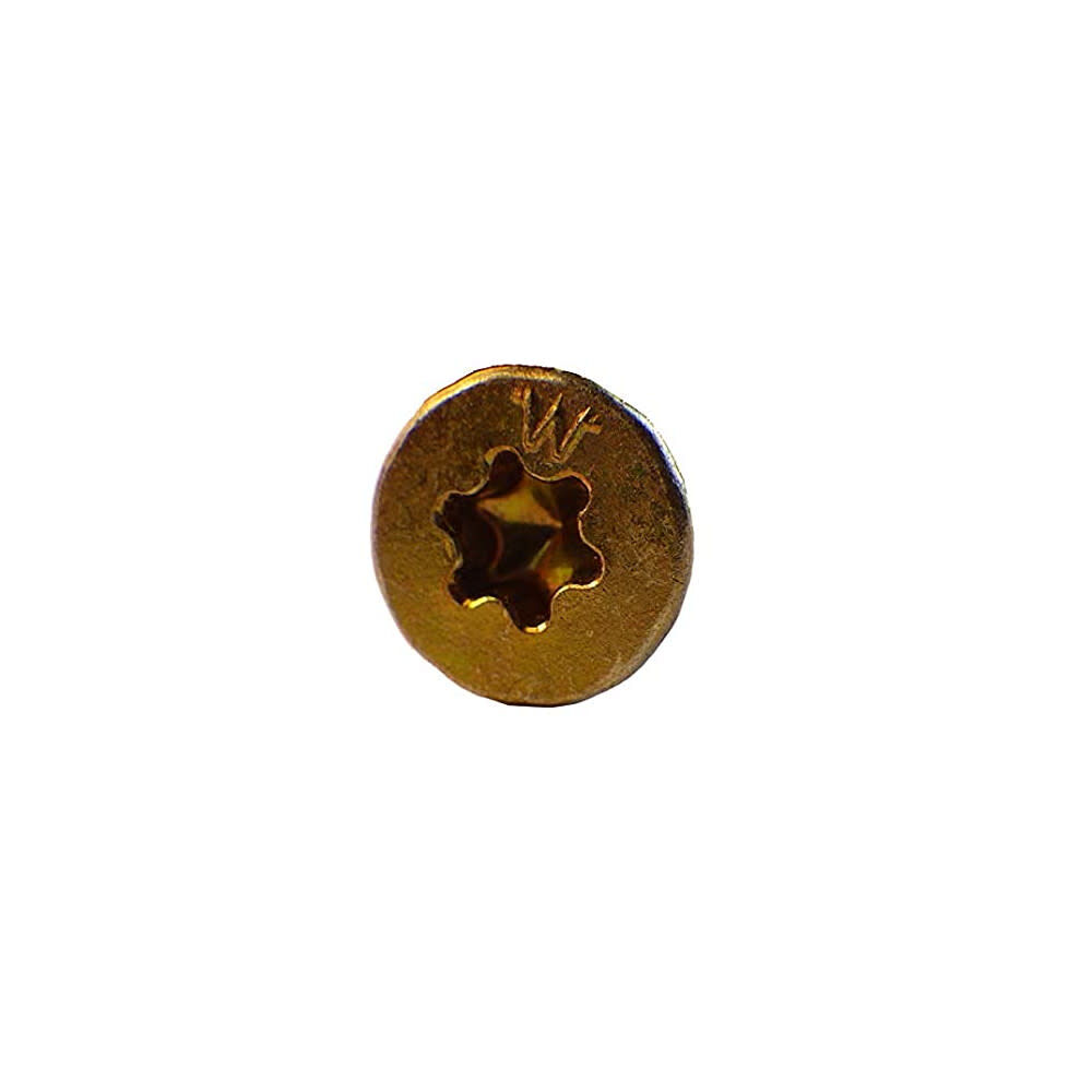 Western Builders Supply 3 In. Zinc Coated Flat Head Gold Interior