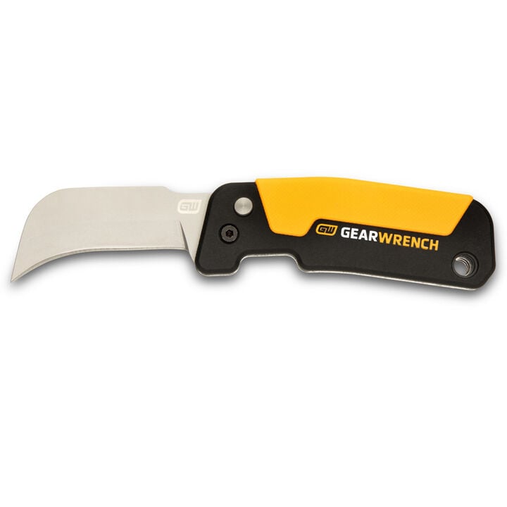 GEARWRENCH Lineman Folding Hawkbill Knife
