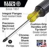 Klein Tools #2 Stubby Phillips Screwdriver 1-1/2inch, small