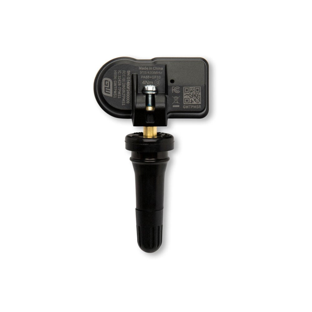 GEARWRENCH Universal Programmable Rubber TPMS Sensor – GWTPMSR4 Pack