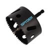 Spyder 3-1/2 Inch Bi-Metal Arbored Hole Saw, HSS Pilot Bit, small image number 1