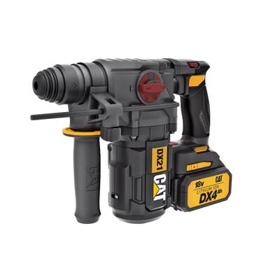 CAT 18V 1 in Cordless SDS-Plus Rotary Hammer Drill with Two Batteries