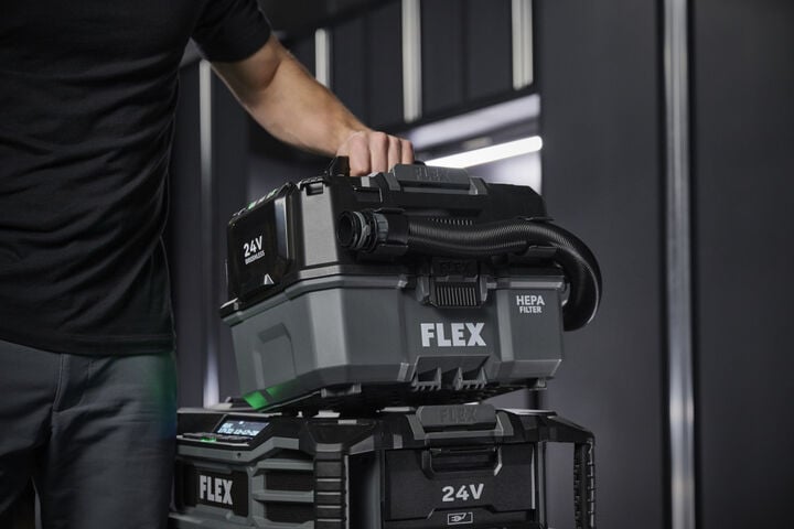 FLEX STACK PACK 24V 2.5 Gallon Wet/Dry Vacuum (Bare Tool), large image number 5