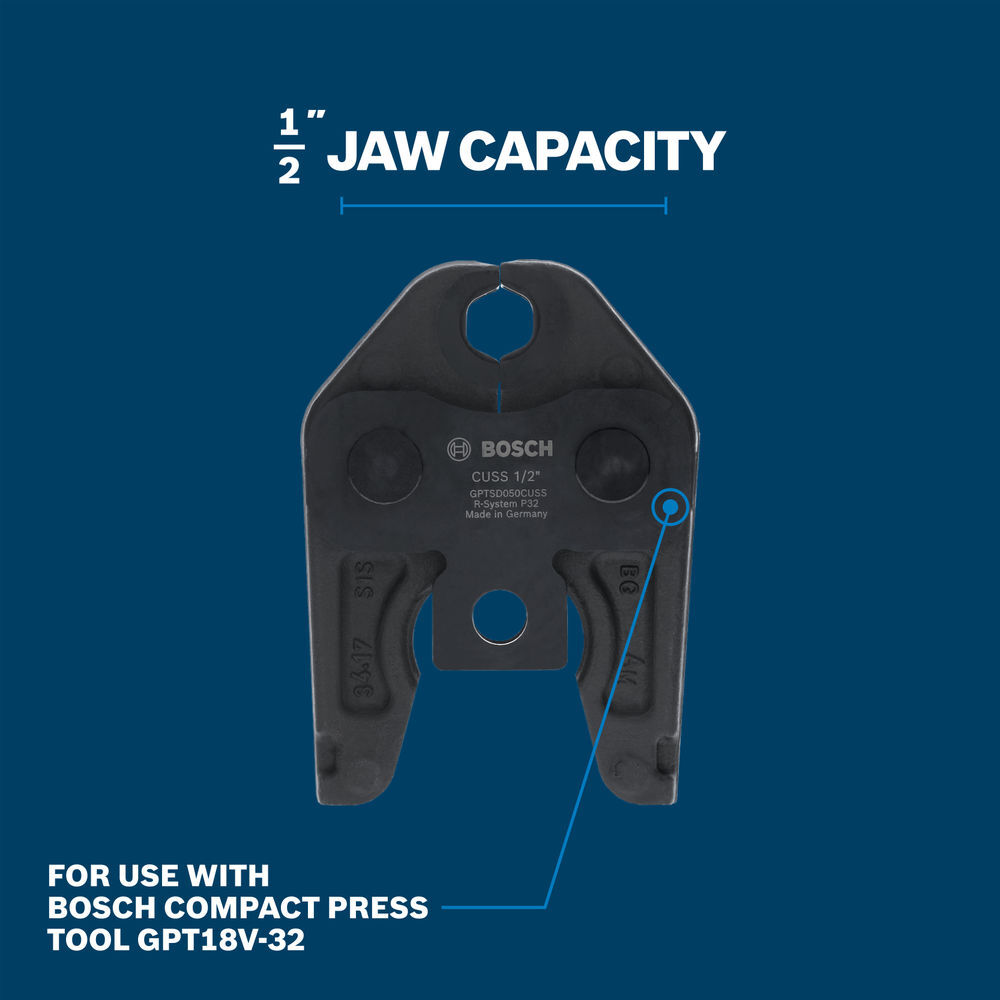 Bosch 1/2 Inch Standard Press Jaw, large image number 5
