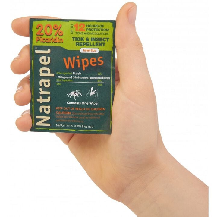 Bens Natrapel Picaridin Insect Repellent Wipes - 12 Individually Wrapped Wipes, large image number 2