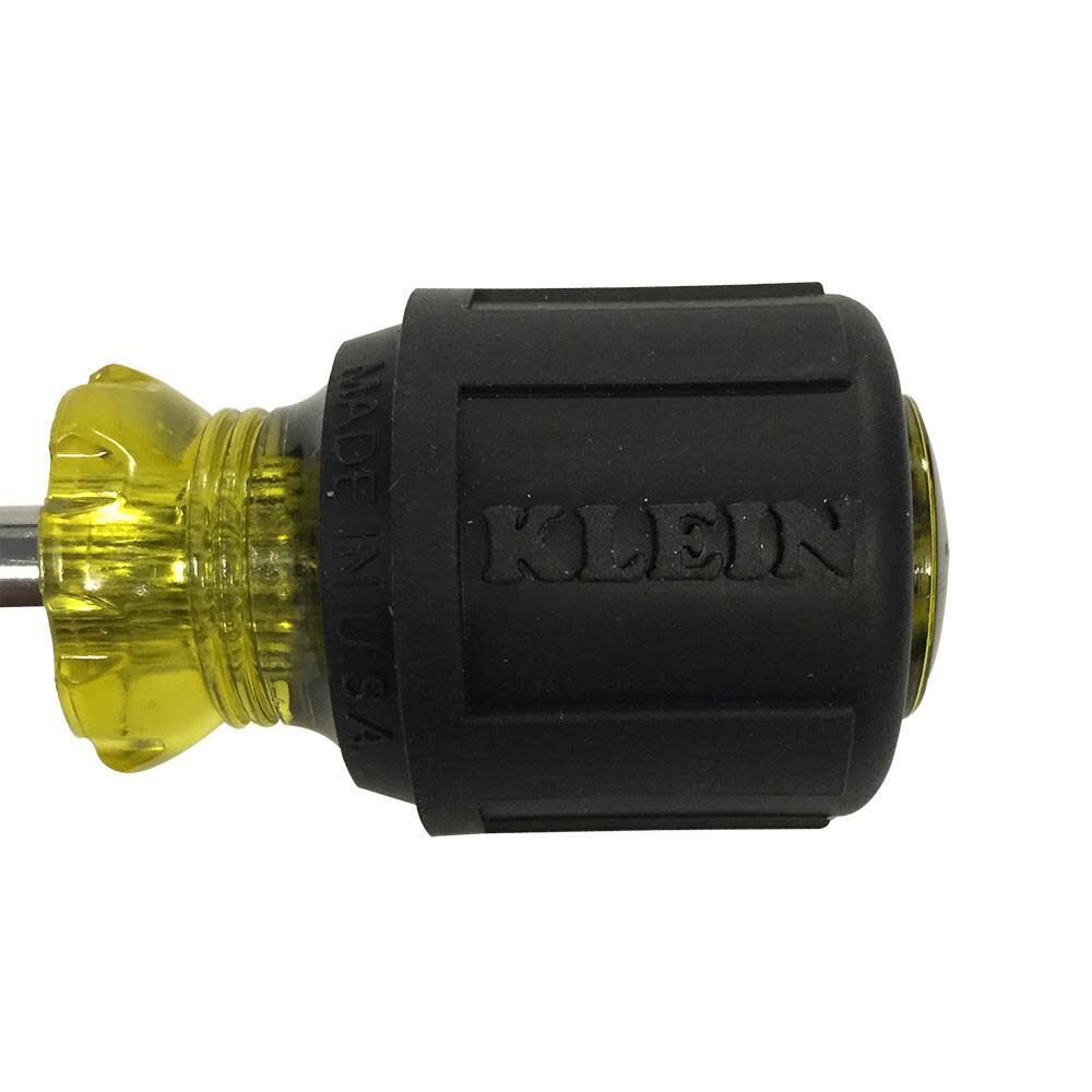 Klein Tools Stubby Slotted Screwdriver, large image number 6