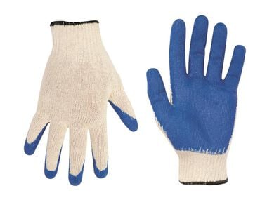 CLC Economy String Knit Latex Dip Work Gloves - XL, large image number 0