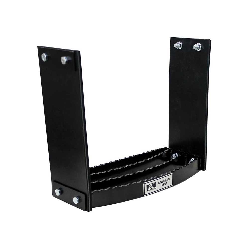 K&M Manufacturing 1-Step Bolt-On Flex Step Kit Black, large image number 7